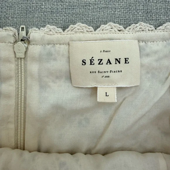 NWOT Sezane Malia Skirt, Size L - Picture 3 of 4